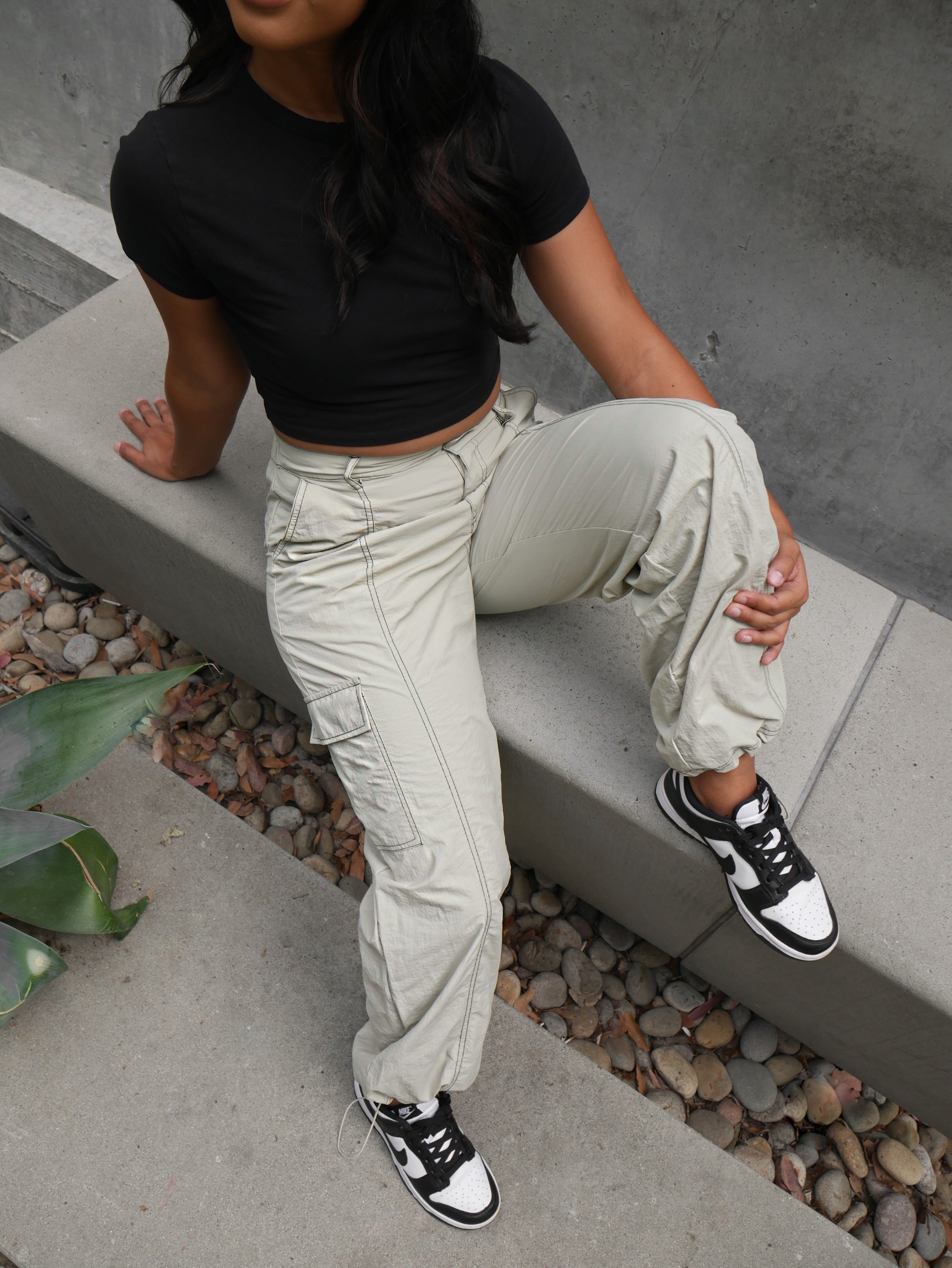 Kadi High Waist Cargo Pants