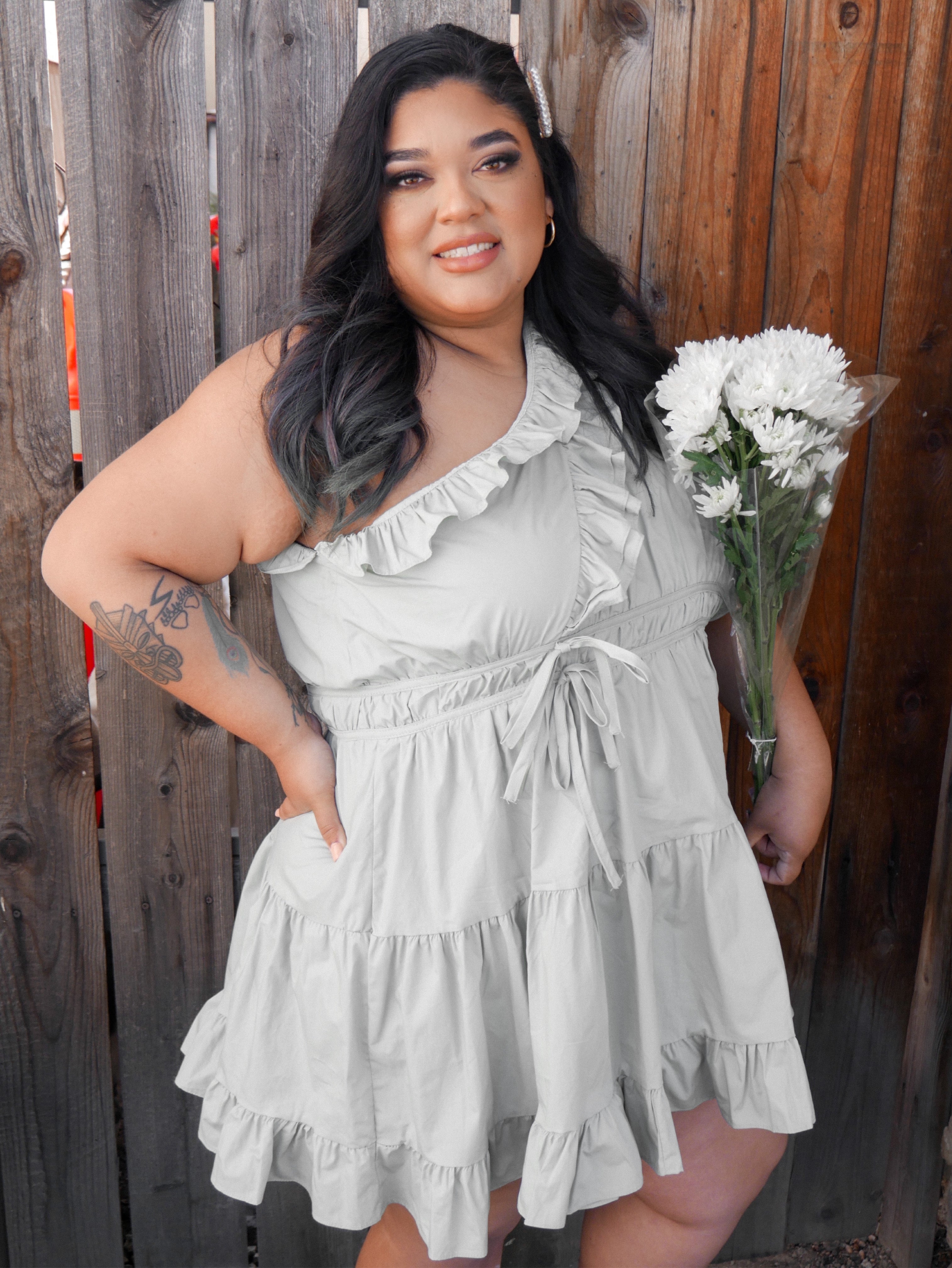 Spring Fling Dress - Mint || Plus Size