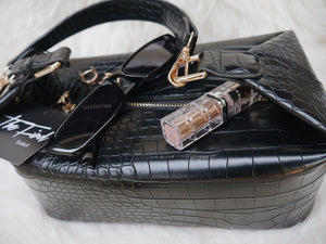 Versatile Crocodile Handbag