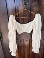 Load image into Gallery viewer, Bohemian Bae Top || Ivory
