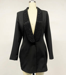 Midnight Madness Blazer Dress