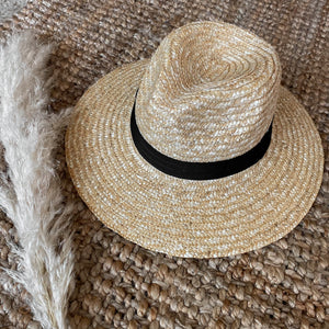 Havana Straw Fedora Hat